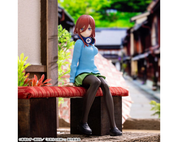 The Quintessential Quintuplets Figurine Miku Nakano Premium Chokonose